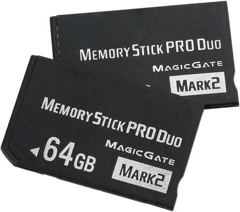 بطاقة ذاكرة ANXILE الأصلية Pro Duo سعة 64 جيجابايت (Mark2) PSP1000 2000 3000 in Saudi Arabia