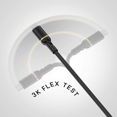 OtterBox Premium Fast Charge Cable USB-C to USB-C  3.3FT - Black in Saudi Arabia