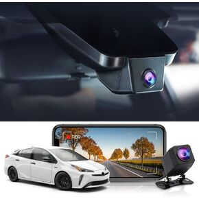 Fitcamx Used 4K Dash Cam Suitable for Toyota Prius LE Limited Prime XLE 2022 2021 2020 2019 2018 Prime Hatchback (XW50), OEM Look, UHD Video WiFi, G-Sensor Loop Recording, Plug&Play, NO SD Card