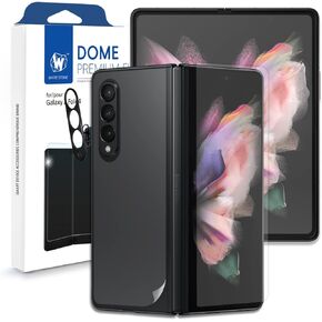DOME GLASS Whitestone Premium Film Screen Protector for Samsung Galaxy Z Fold 4 2022, HD Clear TPU Film with Camera Protector in Saudi Arabia