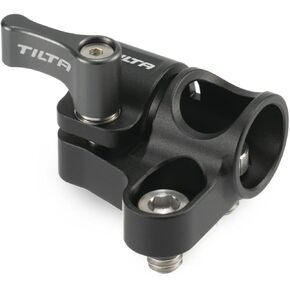 Tilta 15mm Rod Holder to Dual 1/4″-20 Adapter, Aluminum, Durable and Lightweight, Compatible with Most Camera Cages, Rod Support, Side Mounting, Two Screws (Black) | TA-15RH-D1420-B in Kuwait