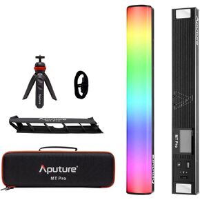 Aputure MT Pro RGB Light Wand Stick 7.5W CCT من 2000K -10000K مخرج Pixel-Mappable RGBWW Mini LED Tube Light يدعم Sidus Link Bluetooth App Control in Saudi Arabia