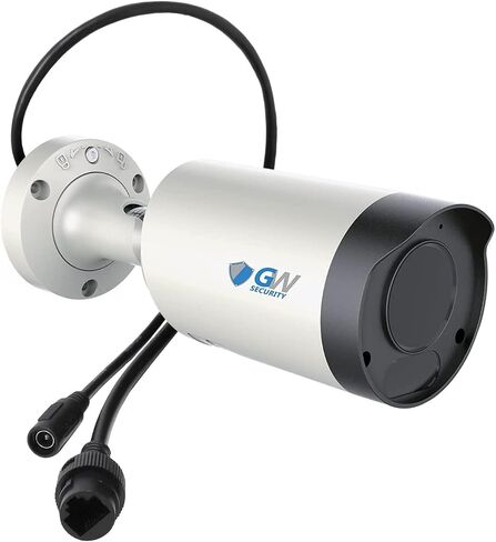 GW Security GW8250MMIC 8MP 4K IP POE 2.7-13.5mm Motorized Lens 5X Optical Zoom Bullet Security Camera, Spotlight, Built-in Microphone in Saudi Arabia