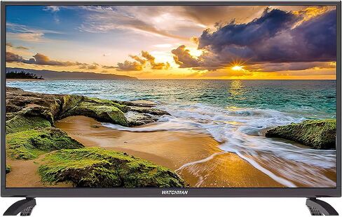 شاشة LED رفيعة للغاية مقاس 43 بوصة من watchman WM-ND4300-S، هيكل معدني، قاعدة سطح المكتب، دقة 3840x2160(4K)، تباين 3000:1، وقت استجابة 6 مللي ثانية، AC100V-240V، 70 وات، جهاز تحكم متضمن in Kuwait