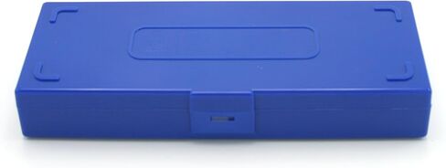 Heathrow Scientific HD15996A Blue Cork Lined 50 Place Microscope Slide Box, 8.3" Length x 3.38" Width x 1.25" Height in Saudi Arabia