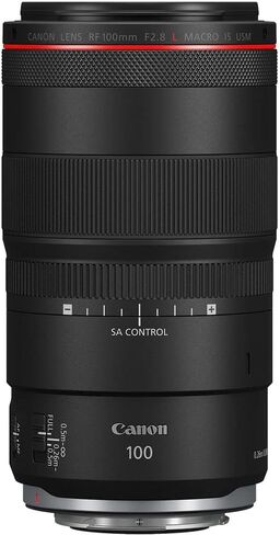 Canon RF 100mm f/2.8L Macro هو عدسة USM (4514C002) + مجموعة مرشح + حقيبة ظهر + بطاقة سعة 64 جيجابايت + قارئ بطاقات + حامل ثلاثي مرن + محفظة ذاكرة + حافظة للأغطية + طقم تنظيف + حزام يد + المزيد (متجدد) in Saudi Arabia