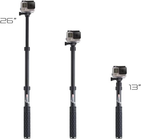 GoScope BOOST - Telescoping Pole / Monopod: Expands 13" out to 26" for GoPro HERO4 in Kuwait