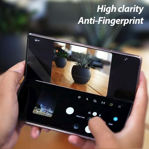 DOME GLASS Whitestone Premium Film Screen Protector for Samsung Galaxy Z Fold 4 2022, HD Clear TPU Film with Camera Protector in Saudi Arabia