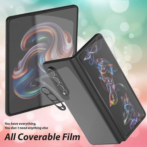 DOME GLASS Whitestone Premium Film Screen Protector for Samsung Galaxy Z Fold 4 2022, HD Clear TPU Film with Camera Protector in Saudi Arabia
