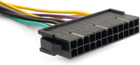 E-outstanding ATX PSU Power Supply Adapter Cable for Motherboards, 11 Inch 24-Pin to 8-Pin 18AWG in Saudi Arabia