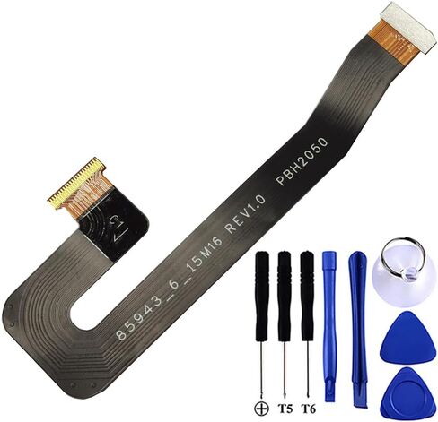 Galaxy Tab A7 10.4 T500 LCD Connnector Flex Cable Module استبدال لشريط موصل اللوحة الأم لجهاز Samsung Galaxy Tab A7 10.4 2020 SM-T500 T505 T505N جزء إصلاح in Kuwait