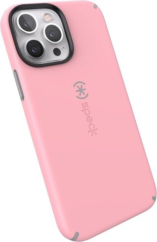 Speck iPhone 13 Pro Max Case- Drop Protection Fits iPhone 12 Pro Max - Scratch Resistant - Slim Design with Soft Touch Coating - Harmony Blue, Chiffon Pink CandyShell Pro in Kuwait