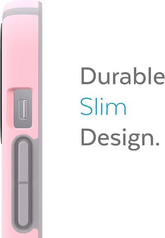 Speck iPhone 13 Pro Max Case- Drop Protection Fits iPhone 12 Pro Max - Scratch Resistant - Slim Design with Soft Touch Coating - Harmony Blue, Chiffon Pink CandyShell Pro in Kuwait