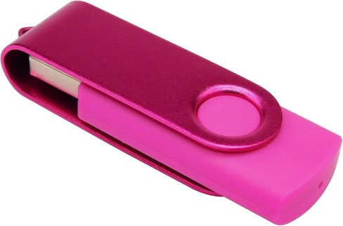 محركات أقراص فلاش USB ذات سعة صغيرة، محركات أقراص إبهامية مع 1 OTG (Micro USB) ومحول واحد من النوع C (USB-C) للهاتف المحمول (وردي 1 جيجابايت) in Kuwait