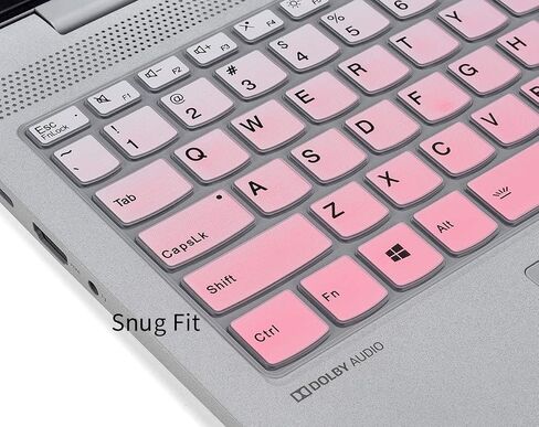 Keyboard Cover for Lenovo ideaPad 15.6", Yoga 7 7i 15.6/16, Lenovo ideaPad 3 3i 5 5i 15.6/ ideaPad Flex 5 5i 15.6" 16 ideaPad Slim 7 15.6, ThinkBook 15 G2 G3, ThinkBook 15p -Ombre Mint in Kuwait