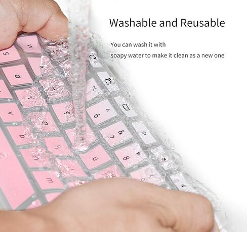 Keyboard Cover for Lenovo ideaPad 15.6", Yoga 7 7i 15.6/16, Lenovo ideaPad 3 3i 5 5i 15.6/ ideaPad Flex 5 5i 15.6" 16 ideaPad Slim 7 15.6, ThinkBook 15 G2 G3, ThinkBook 15p -Ombre Mint in Kuwait