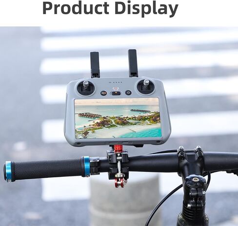 حامل دراجة Mavic Air 3 للتحكم عن بعد RC 2 كاميرا رياضية على الدراجة الهوائية ومشبك للهاتف الخلوي متوافق مع DJI Air 3 in Saudi Arabia