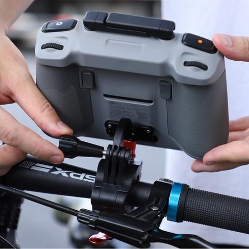 حامل دراجة Mavic Air 3 للتحكم عن بعد RC 2 كاميرا رياضية على الدراجة الهوائية ومشبك للهاتف الخلوي متوافق مع DJI Air 3 in Saudi Arabia