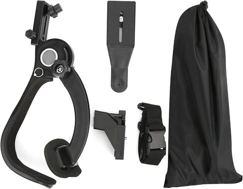 DSLR Camera Shoulder Mount Black Shock Absorber Stabilizer Rig for Professional Video Photography in Saudi Arabia