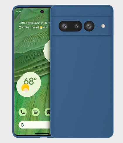 ZENDEVA Clear Case for Google Pixel 7 Pro - Slim Fit Transparent Phone Case, Crystal Clear Protective Cover in Saudi Arabia