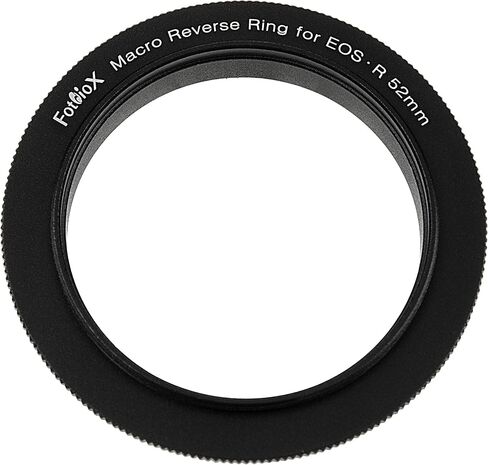 حلقة عكسية Fotodiox Macro متوافقة مع 52 مم مرشح لكاميرات Canon RF-Mount - لعدسات التركيب العكسي in Saudi Arabia