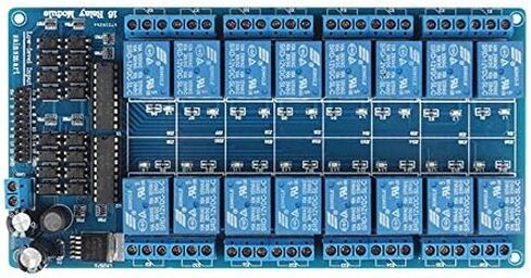 ACEIRMC 12 فولت 16 قناة واجهة التتابع لوحة تركيبية Optocoupler LED LM2576 الطاقة لاردوينو لتقوم بها بنفسك عدة PiC ARM AVR in Saudi Arabia