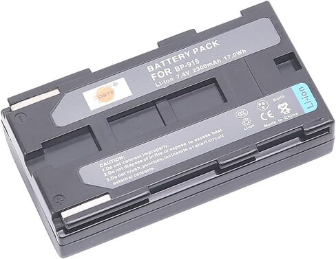 DSTE Replacement for 2X BP-915 Battery + Charger Kit Compatible Canon Ultura V40 V500 ES4000 ES-4000 UC-X50 XF310 XF315 Camera as BP-911 BP-914 BP-924 BP-927 BP-941 BP-930 BP-945 BP-950 BP-970 in Saudi Arabia