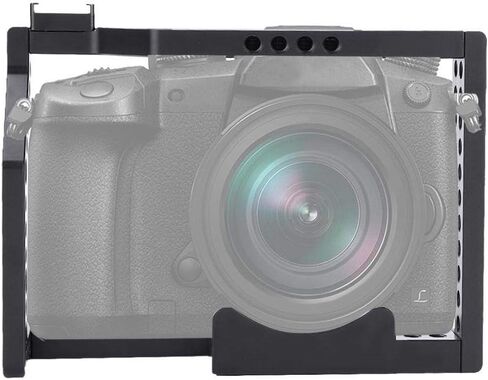 قفص كاميرا لباناسونيك GH4 / 5، قفص كاميرا احترافي مزود بمقاس 1/4,3/8 بوصة وحامل حذاء بارد in Kuwait