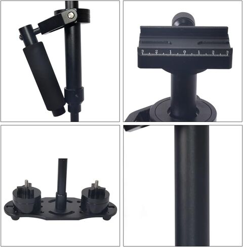 Mcoplus 16"/40cm Camera Handheld Video Stabilizer with Quick Release Plate 1/4" Screw for Canon, Nikon, Sony, Panasonic DSLR Camera and Video Cameras Loading 3.3lbs/1.5kg in Saudi Arabia