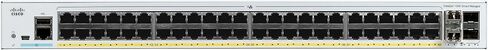 Cisco Catalyst 1000-48FP-4X-L Network Switch, 48 Gigabit Ethernet PoE+ Ports, 740W PoE Budget, 4 10G SFP+ Uplink Ports, Enhanced Limited (C1000-48FP-4X-L) in Saudi Arabia