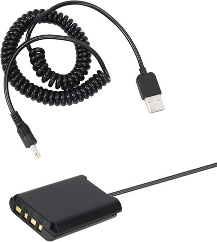 بوفير محول طاقة تيار مستمر بمنفذ USB DK-X1 بديل للبطارية الوهمية NP-BX1 للكاميرات الرقمية سوني سايبرشوت DSC-RX1 RX1R RX100 II RX100 III RX100 IV M2 M3 M4 in Kuwait