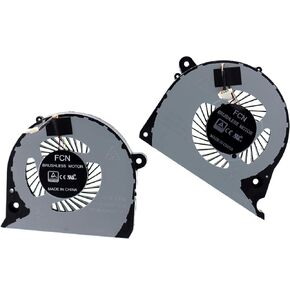 Deal4GO مروحة تبريد وحدة المعالجة المركزية DFS2000054H0T FJQS مع مروحة تبريد GPU DFS541105FC0T FKJF لـ Dell Inspiron 15 7577 7588 G5-5587 G7-7577 G7-7588 P72F in Kuwait