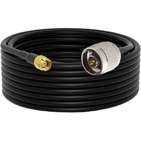 onelinkmore 49ft N Male to SMA Male RG58 Coax Cable for Antenna & SDR in Saudi Arabia