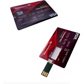 Msel محرك فلاش USB أسود 64 جيجابايت محرك الإبهام محرك أقراص USB عالي السرعة USB 2.0 ذاكرة عصا تصميم بطاقة الائتمان مقاوم للماء