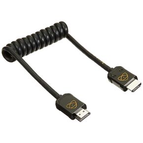 ATOMOS ATOMFLEX PRO HDMI Coiled Cable (Mini to Full 30cm) HDMI 2.0 Cable ATOM4K60C3