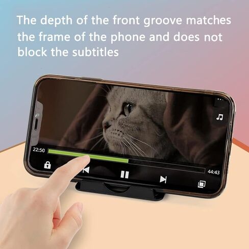 YidaSouko 2 قطعة حامل هاتف محمول قابل للطي حامل هاتف ذكي قابل للتعديل للأجهزة اللوحية الصغيرة والهواتف الأخرى in Kuwait