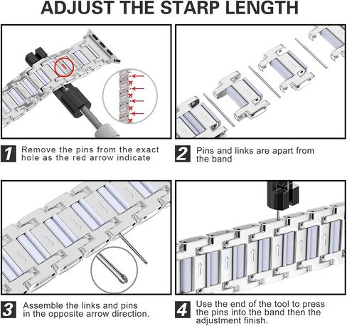 Moolia Metal Band Compatible with Apple Watch Band 38/40/41/42mm Women Rhinestones Resin Wristband Bling Diamond Bracelet for iWatch Series 11 10 9 8 7 6 5 4 3 2 1, Rose Gold/Pink in Saudi Arabia