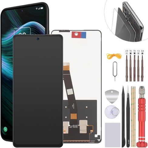 شاشة LCD بديلة لشاشة تي سي ال ستايلس الجيل الخامس لجهاز تي سي ال ستايلس T779W مع ادوات تركيب (اسود) in Kuwait