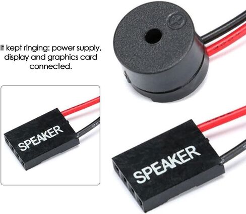 10pcs Computer casemini Speakers Onboard Case Buzzer Board Beep Alarm Electro Acoustic Accessories for PC in Saudi Arabia