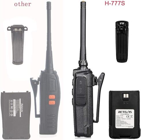 Retevis H-777S Walkie Talkies with Earpieces,Two Way Radios Long Range,Rechargeable 2 Way Radio,Business Security Factory Warehouse Workshop(20 Pack) in Kuwait