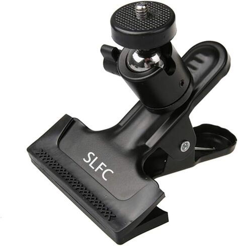 SLFC® New Tripod Camera Clip Clamp Flash Reflector Holder Mount for Studio Backdrop Camera in Saudi Arabia
