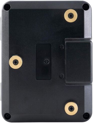 مجموعة بطارية IndiPRO 2X Micro-Series 98Wh Gold Mount Li-Ion لكاميرا Blackmagic URSA، تتضمن شاحن بطارية مزدوج ولوحة بطارية in Kuwait