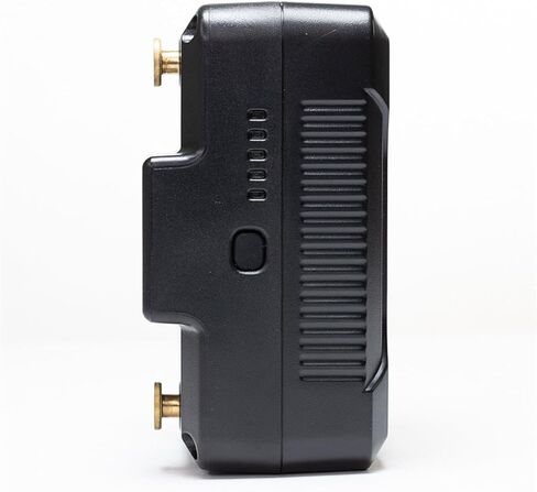 مجموعة بطارية IndiPRO 2X Micro-Series 98Wh Gold Mount Li-Ion لكاميرا Blackmagic URSA، تتضمن شاحن بطارية مزدوج ولوحة بطارية in Kuwait