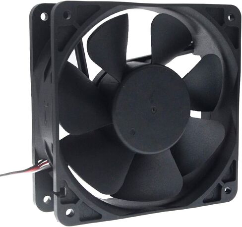 SXDOOL 120mm 24v Fan 0.50A 160CFM,High Speed 120mm x 120mm x 38mm Ball Bearing Cooling Cooler in Kuwait
