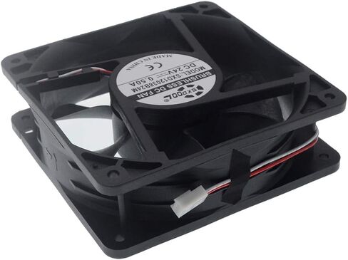 SXDOOL 120mm 24v Fan 0.50A 160CFM,High Speed 120mm x 120mm x 38mm Ball Bearing Cooling Cooler in Kuwait