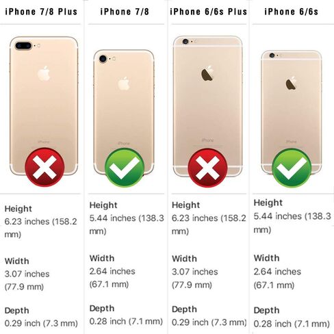 حافظة حماية ضد الإشعاع من SafeSleeve EMF لهاتف iPhone: iPhone 8، iPhone 7، iPhone 6 & iPhone SE 2، محفظة ELF RFID، حافظة حامل قابلة للتعديل، للنساء والرجال (رمادي) in Kuwait