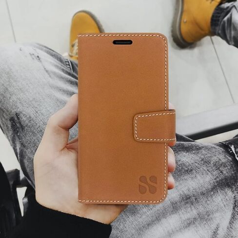 حافظة حماية ضد الإشعاع من SafeSleeve EMF لهاتف iPhone: iPhone 8، iPhone 7، iPhone 6 & iPhone SE 2، محفظة ELF RFID، حافظة حامل قابلة للتعديل، للنساء والرجال (رمادي) in Kuwait