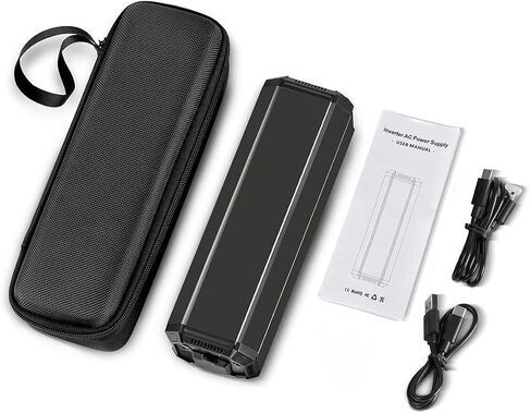 Portable Laptop Charger, 31200 mAh High Capacity USB C Power Bank with 100W AC Outlet, Fast Charging External Battery Pack Compatible with MacBook, iPhone, HP, Dell, Lenovo and More (N5) in Saudi Arabia