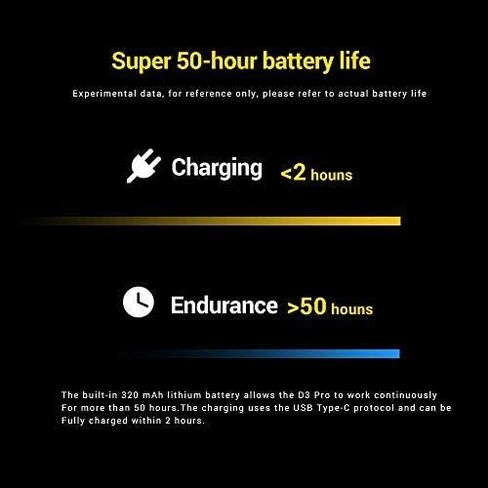 دايتي مجموعة ميكروفون دي 3 برو من في مايك ثنائي الاتجاه مع حامل ريكوت ثنائي القيثارة للصدمات لكاميرا دي اس ال ار وكاميرات الفيديو والهواتف الذكية والتابلت والمسجلات اليدوية واللابتوب وغيرها in Kuwait