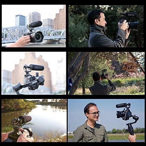 دايتي مجموعة ميكروفون دي 3 برو من في مايك ثنائي الاتجاه مع حامل ريكوت ثنائي القيثارة للصدمات لكاميرا دي اس ال ار وكاميرات الفيديو والهواتف الذكية والتابلت والمسجلات اليدوية واللابتوب وغيرها in Kuwait